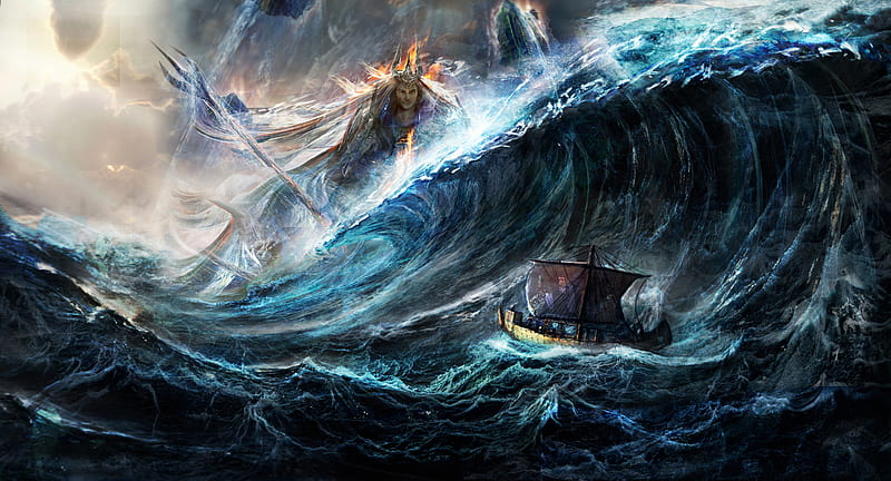 10 Poseidon Smite HD Wallpapers and Backgrounds