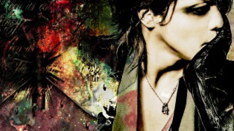 The world shouldn't keep its colors to its self, kai, jrock, the gazette, drummer, HD wallpaper