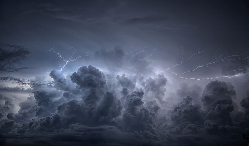 Lightning, , Storm, Cloud, HD wallpaper