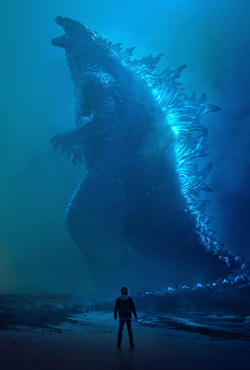 Godzilla, King Ghidorah, Mothra, Rodan, Godzilla: King of the Monsters, HD phone wallpaper