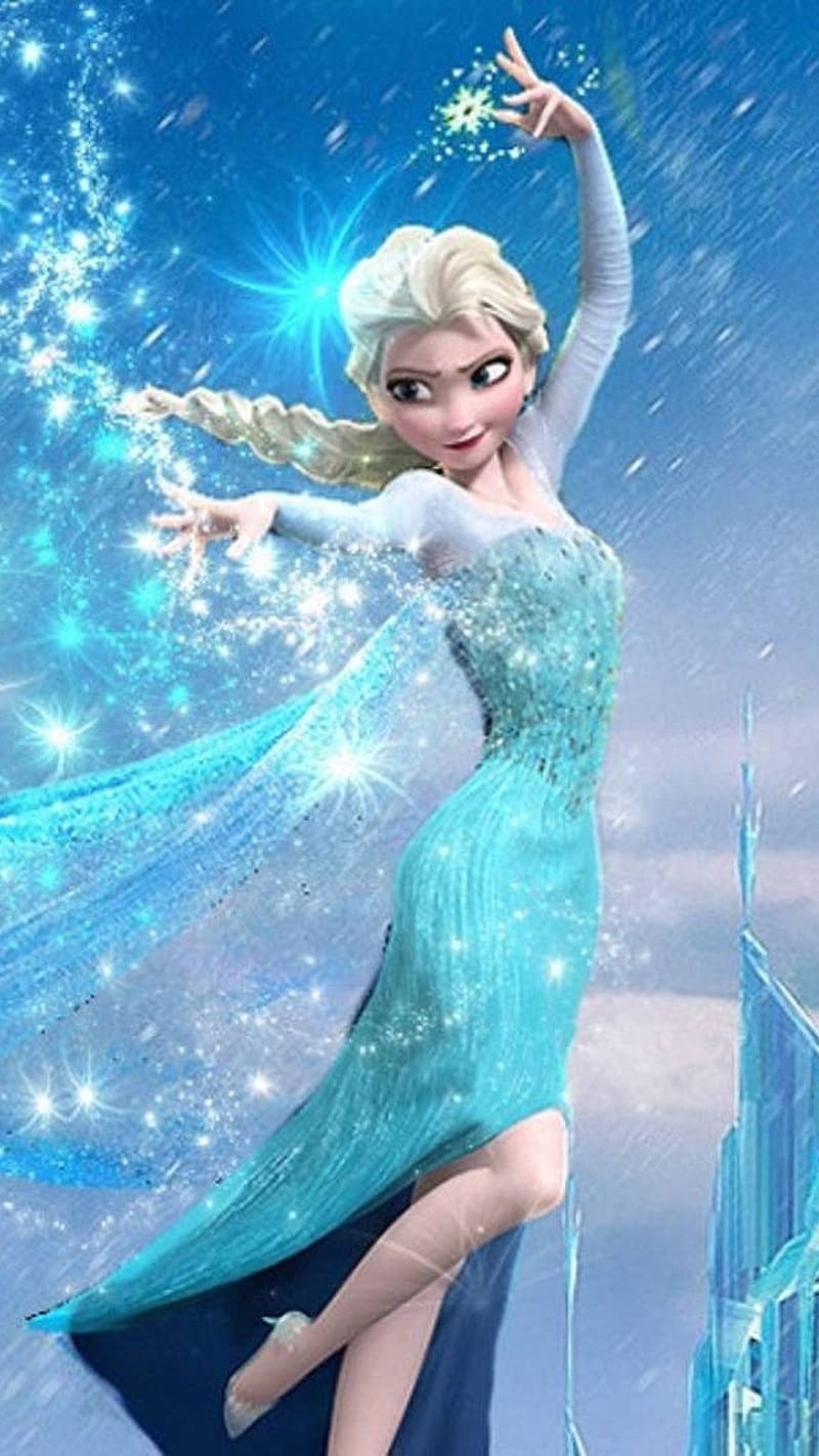 Frozen Movie, Animated Elsa Ice Power, elsa, HD phone wallpaper | Peakpx