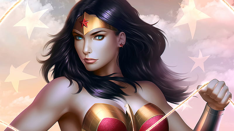 2020 Wonder Woman Arts , wonder-woman, superheroes, artwork, artist, behance, HD wallpaper