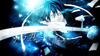 Warrior, yato, noragami, dark, anime boy, standard 5:4 fullscreen, ,  background, HD wallpaper