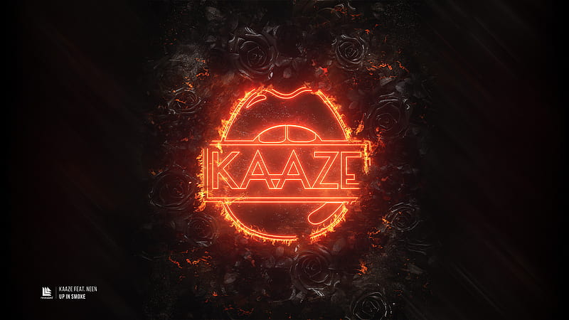 KAAZE - Up in Smoke, artwork, edm, music, revealed recordings, HD wallpaper
