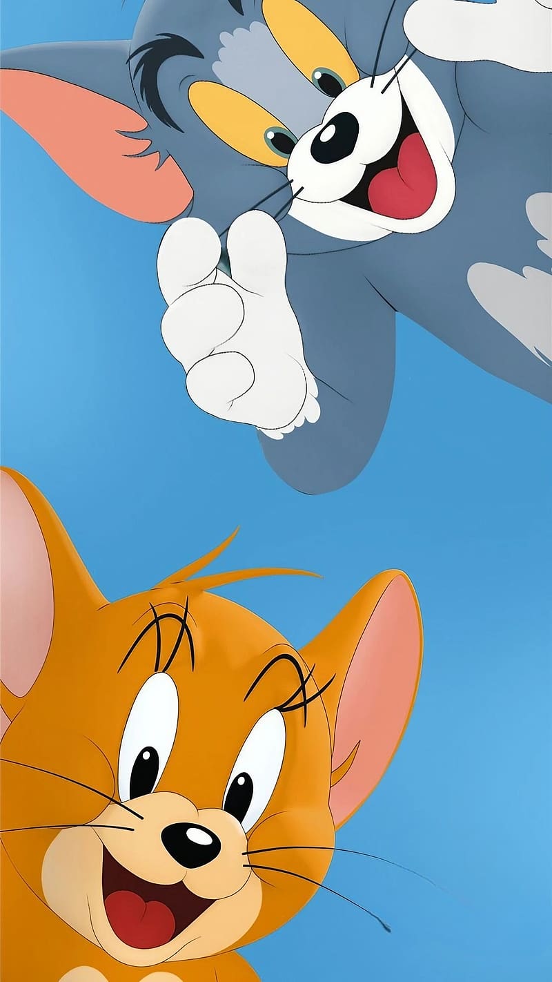 Tom And Jerry , Animated, cartoon, HD phone wallpaper