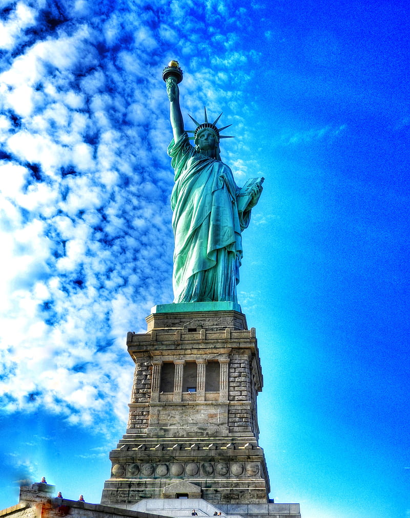 Statute Of Liberty, america, new york, nyc, statue, united states, HD phone wallpaper