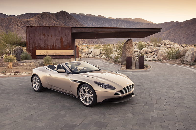 2019 Aston Martin DB11 Volante, Convertible, Turbo, V8, car, HD wallpaper