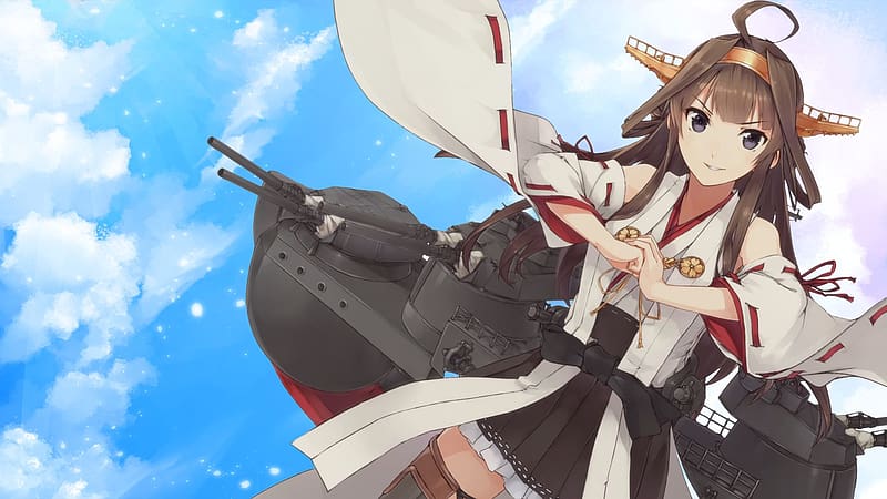 Anime Colección Kantai Kongou Kancolle Fondo De Pantalla Hd Peakpx 5740