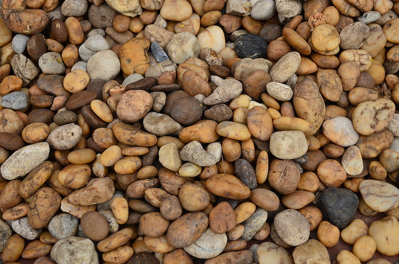 pebbles, stones, texture, beach, close-up, Nature, HD wallpaper