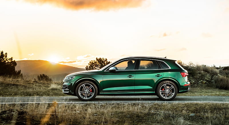 2020 Audi SQ5 TDI (Color: Azores Green Metallic) - Side , car, HD wallpaper