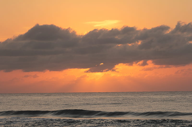 Indian Ocean Sunrise 5, beach, indian ocean, sunrise, sea, HD wallpaper