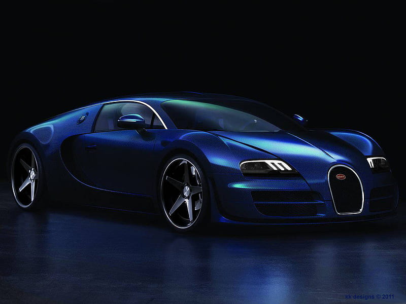 Bugatti Veyron Super Sport TuNinG, kumar khan, kkvt, alloys, chrome bugatti, virtual tuning, bugatti super sport, k k designs, chrome, tuning, bugatti veyron, led, led lights, HD wallpaper