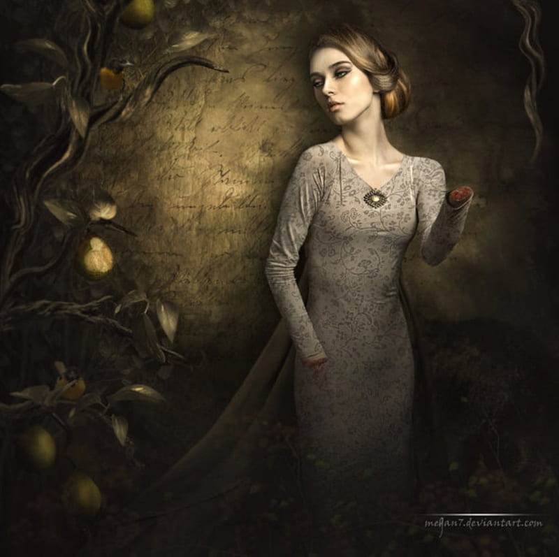 The Girl without Hands, fantasy, model, abstract, girl, HD wallpaper