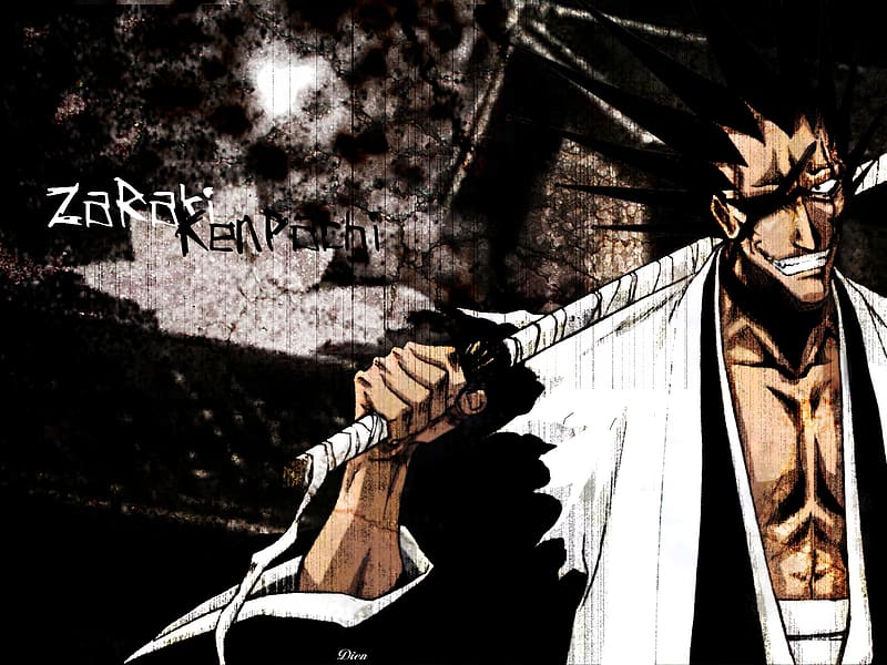 Anime, Bleach, Kenpachi Zaraki, HD wallpaper