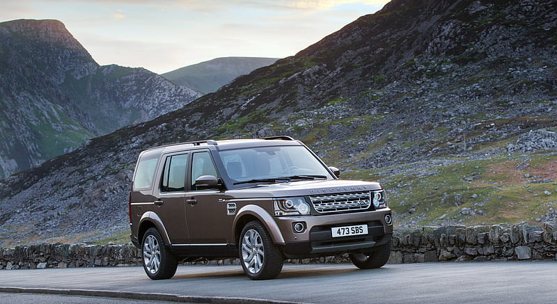 2015 Land Rover Discovery (Kaikoura Stone) - Front , car, HD wallpaper