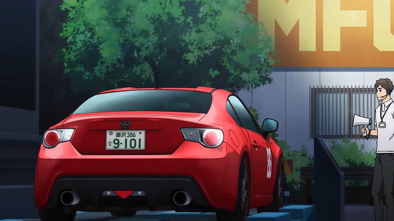 MF Ghost anime gets its first trailer  Initial D sequel set to air in  2023 Toyota 86 hero car takes on exotics HD wallpaper  Peakpx