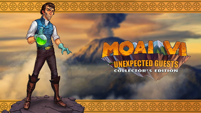 Moai 6 - Unexpected Guests02, cool, hidden object, video games, fun, puzzle, HD wallpaper