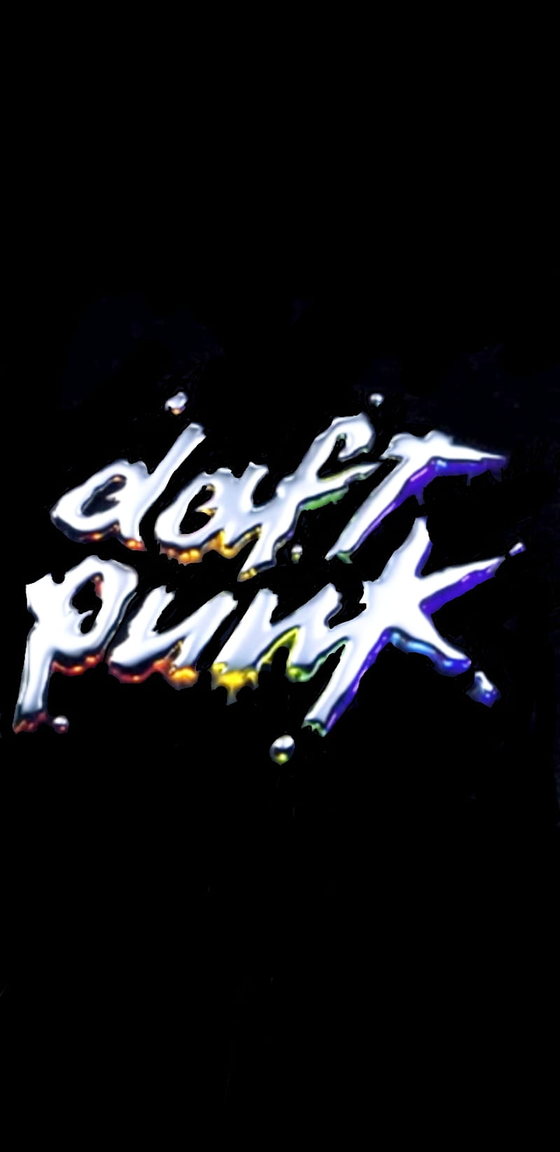 Daft Punk Colour, daft punk, daftpunk, daftpunkcolour, rainbow, HD phone wallpaper