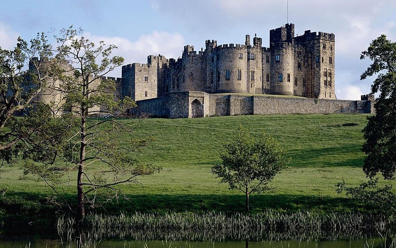 Castles, , Northumberland Castle, HD wallpaper