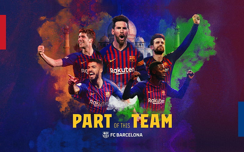FC Barcelona Part of this team 2019, HD wallpaper