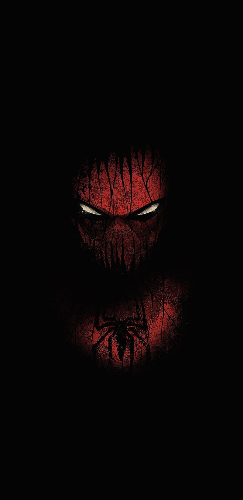 Spiderman Dark II, avenger, black, HD phone wallpaper