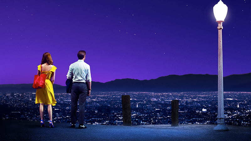 Movie, La La Land, Emma Stone, Ryan Gosling, Sebastian Wilder, Mia (La La Land), HD wallpaper