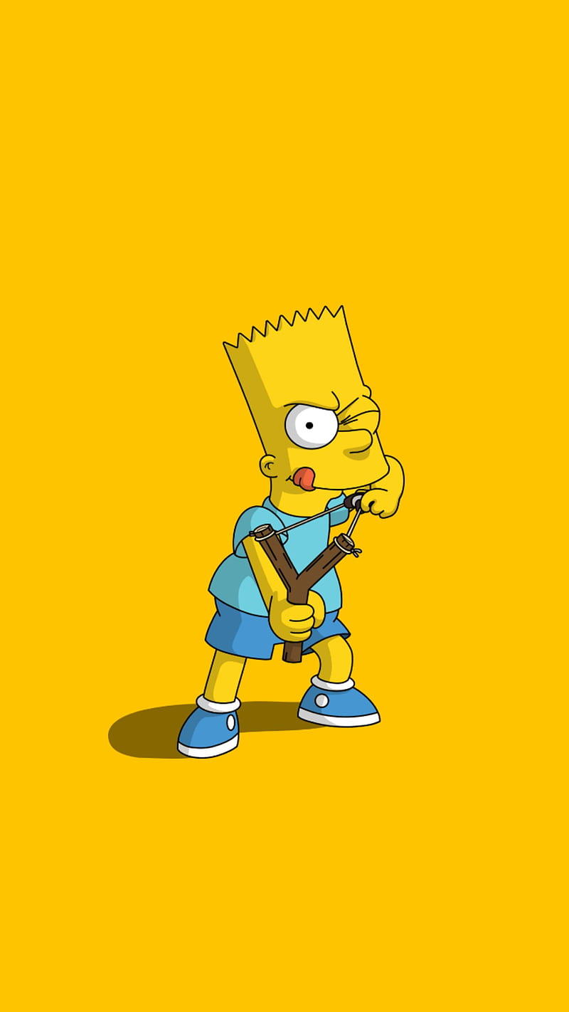 HD wallpaper: 1920x1080 px Bart Simpson relaxing The Simpsons