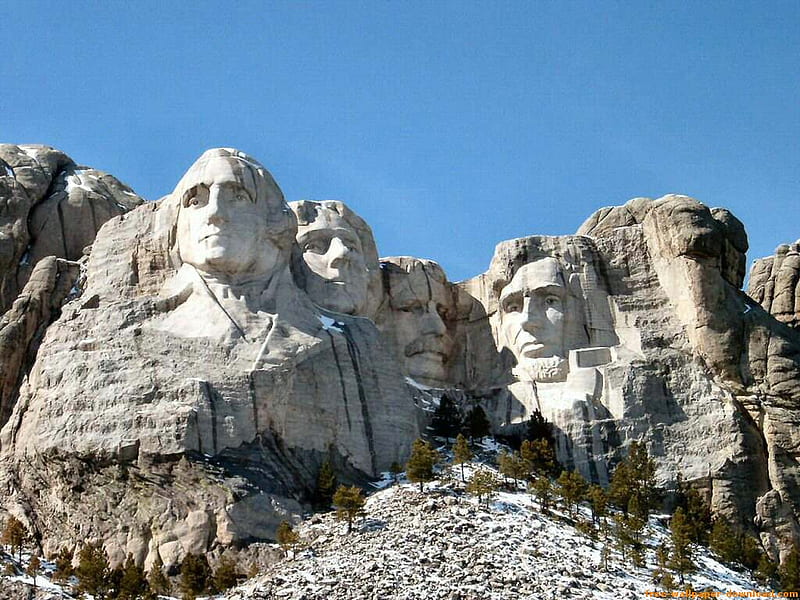 Mt. Rushmore, mountain, president, monument, rushmore, HD wallpaper