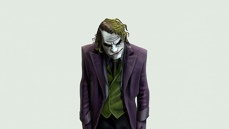 Joker Mad, joker, supervillain, superheroes, artstation, HD wallpaper