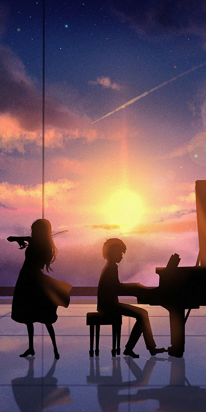 Resultado de imagem para shigatsu wa kimi no uso wallpapers