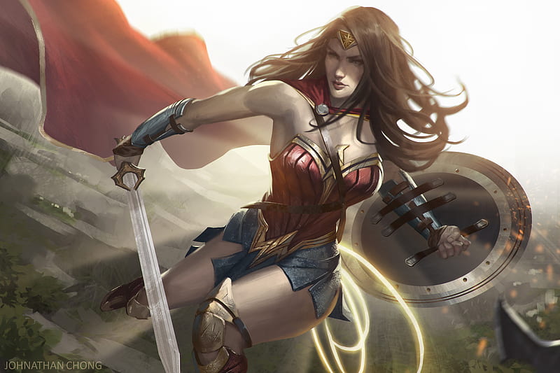ArtStation - Wonder Woman - DC Animated Pitch