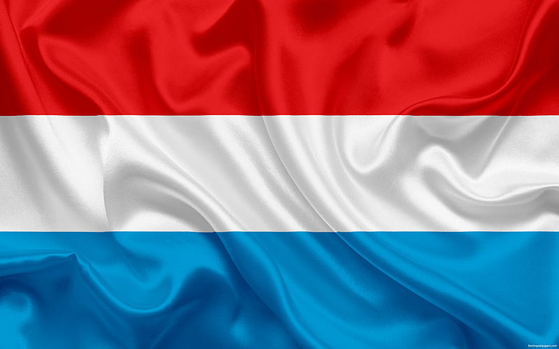 flag of Luxembourg, Europe, Luxembourg, national symbols, Luxembourg flag, HD wallpaper