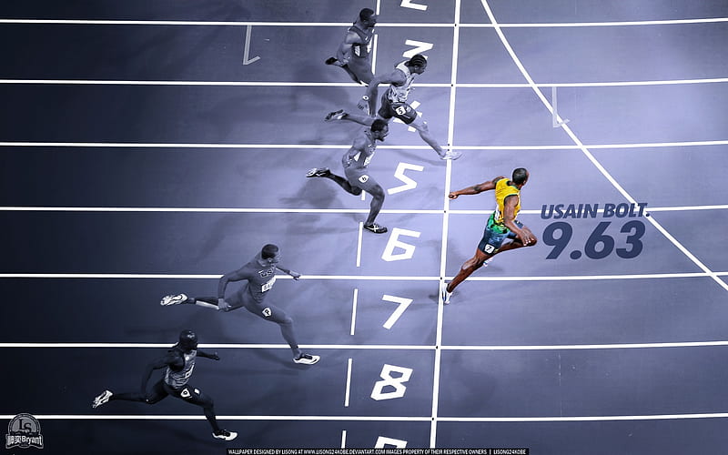 Usain Bolt Jamaica Sprint Sports 01, HD wallpaper
