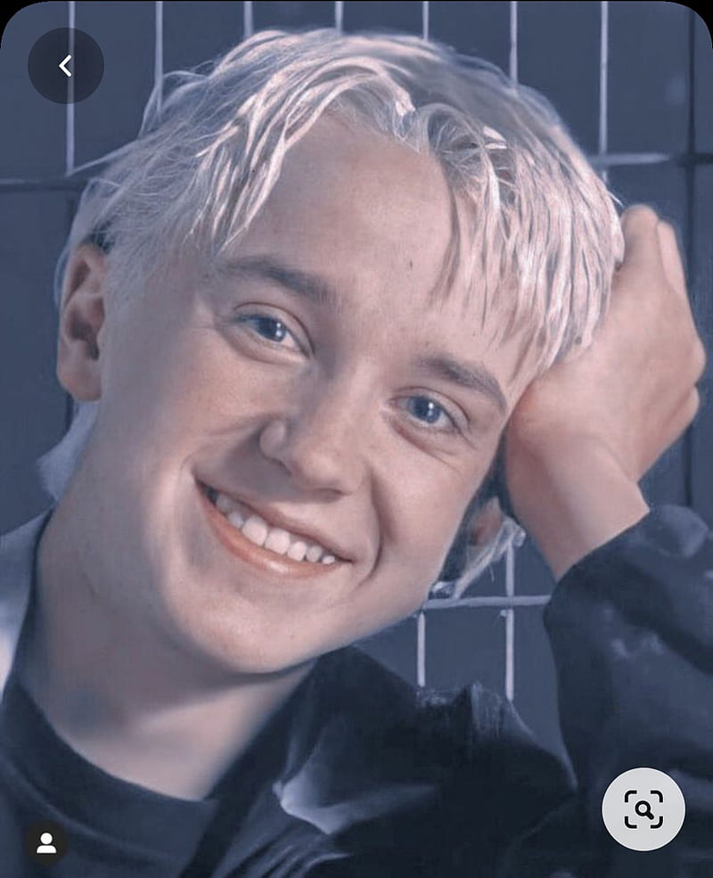 Draco malfoy , cute, smile, HD phone wallpaper