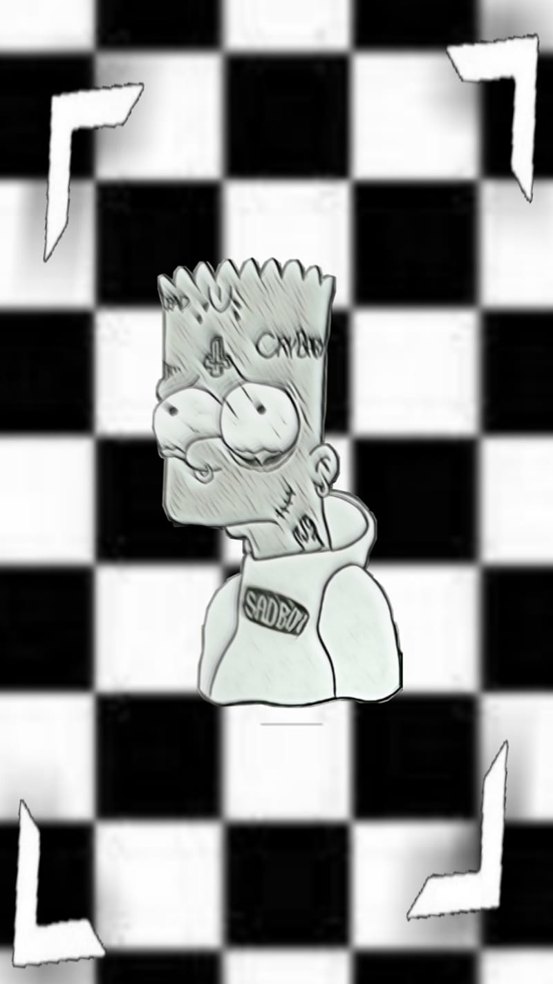 Bart triste, bart simpson, negras, inspector, dibujos animados tristes,  simpsons, Fondo de pantalla de teléfono HD | Peakpx