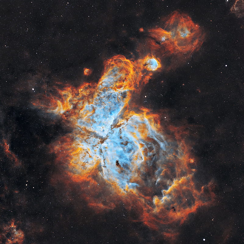 carina nebula, nebula, galaxy, space, HD phone wallpaper