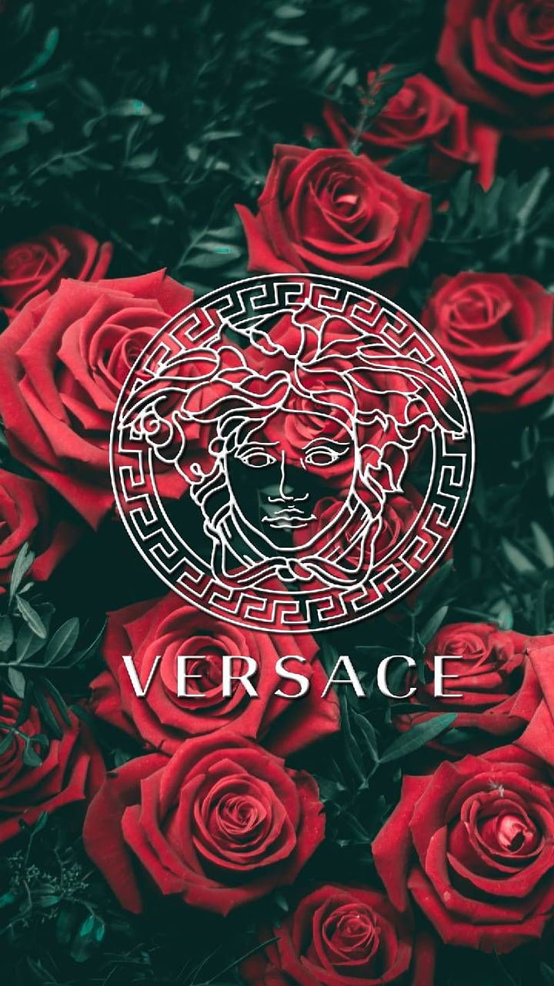Versace, brand, logo, HD phone wallpaper