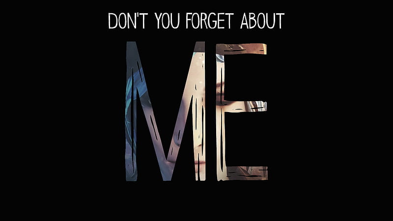 Dont You Forget About Me Life Is Strange, life-is-strange, typography, HD wallpaper