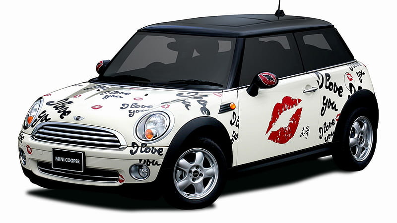 Mini, Mini Cooper, Car, Mini Cooper Lulu Guinness, White Car, HD wallpaper