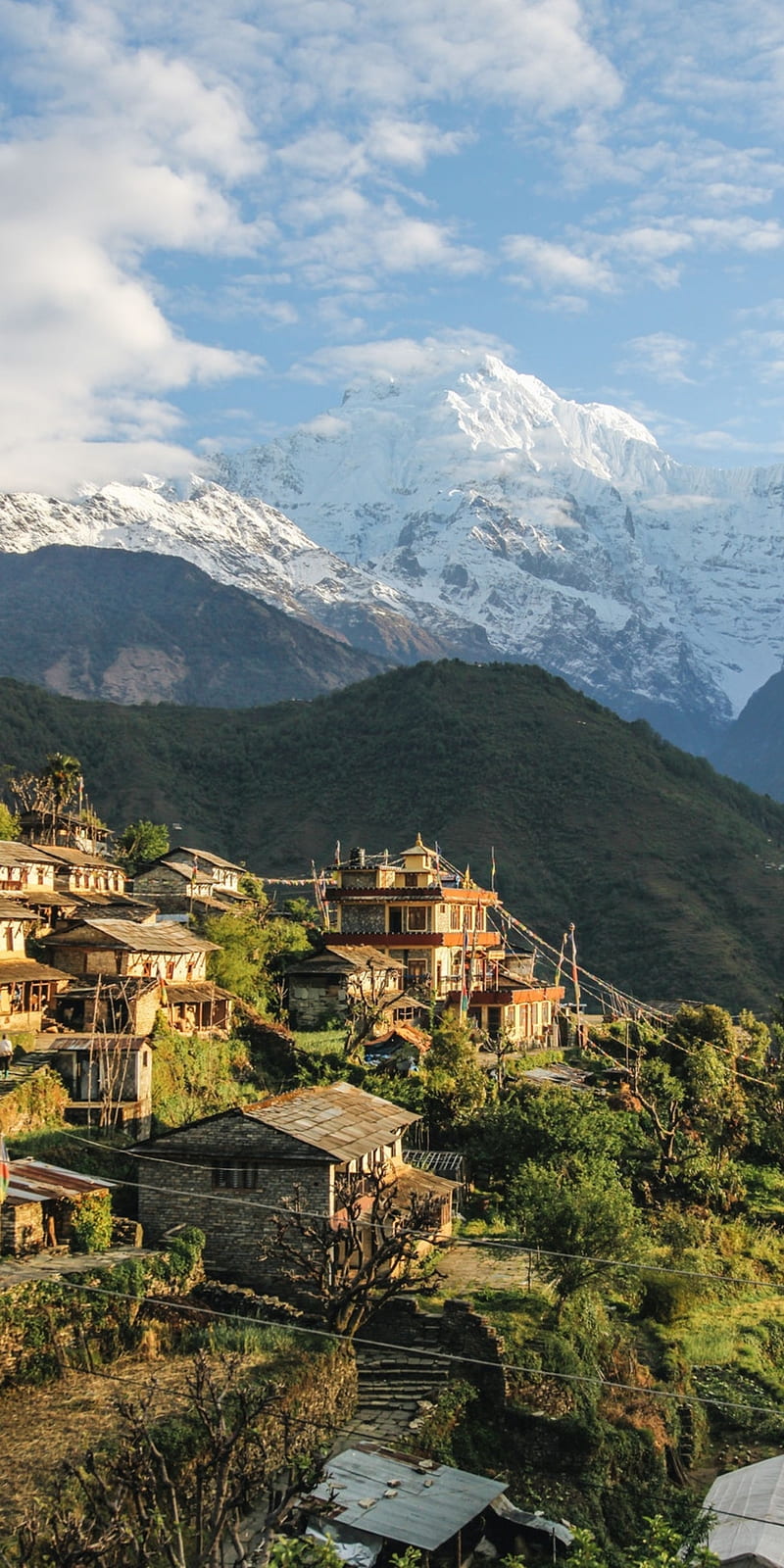 Nepal, himalaya, nature, mountains, bonito, drazraut, HD phone wallpaper