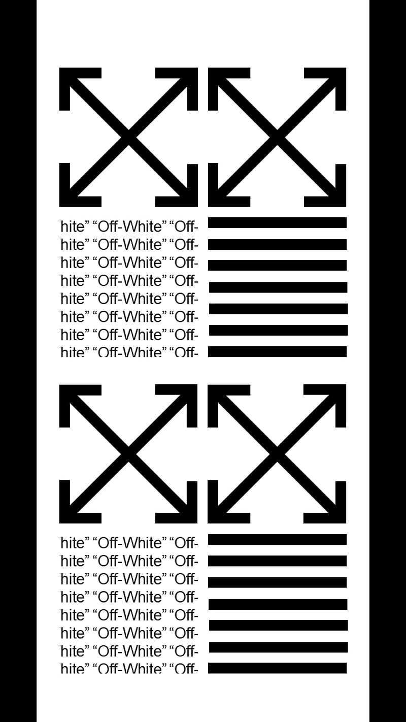 Off White, black, brand, clothes, HD mobile wallpaper, Peakpx