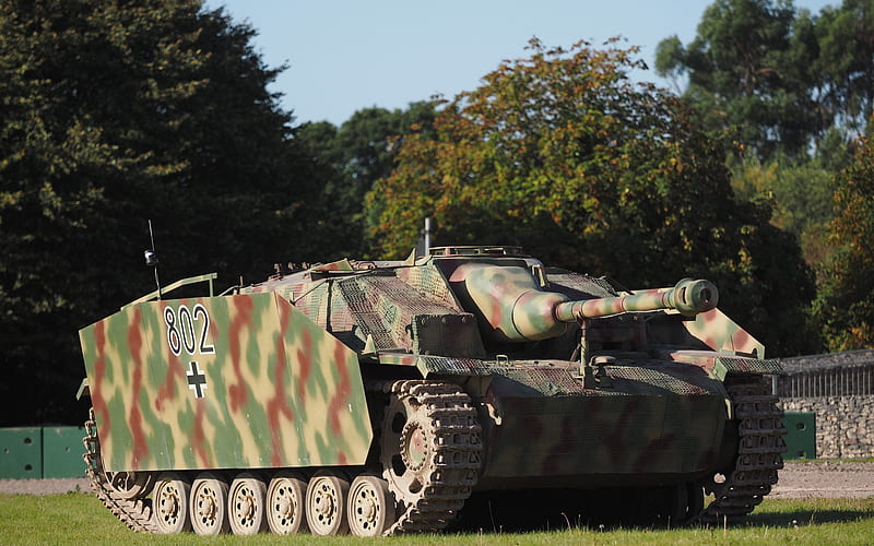 Sturmgeschutz III, armored fighting vehicle, World War II, self-propelled artillery mount, StuG III, Germany, HD wallpaper
