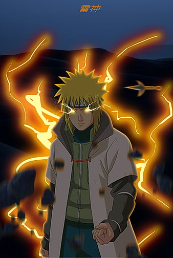 Minato Namikaze, anime, beokoriginal, fourth, hokage, minato, naruto, quarto,  HD phone wallpaper