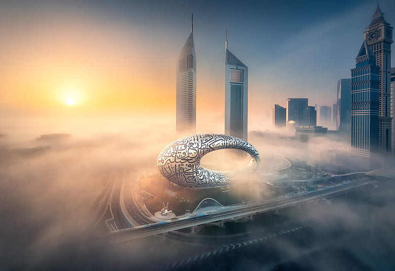 Museum of the Future opens in Dubai. *, HD wallpaper