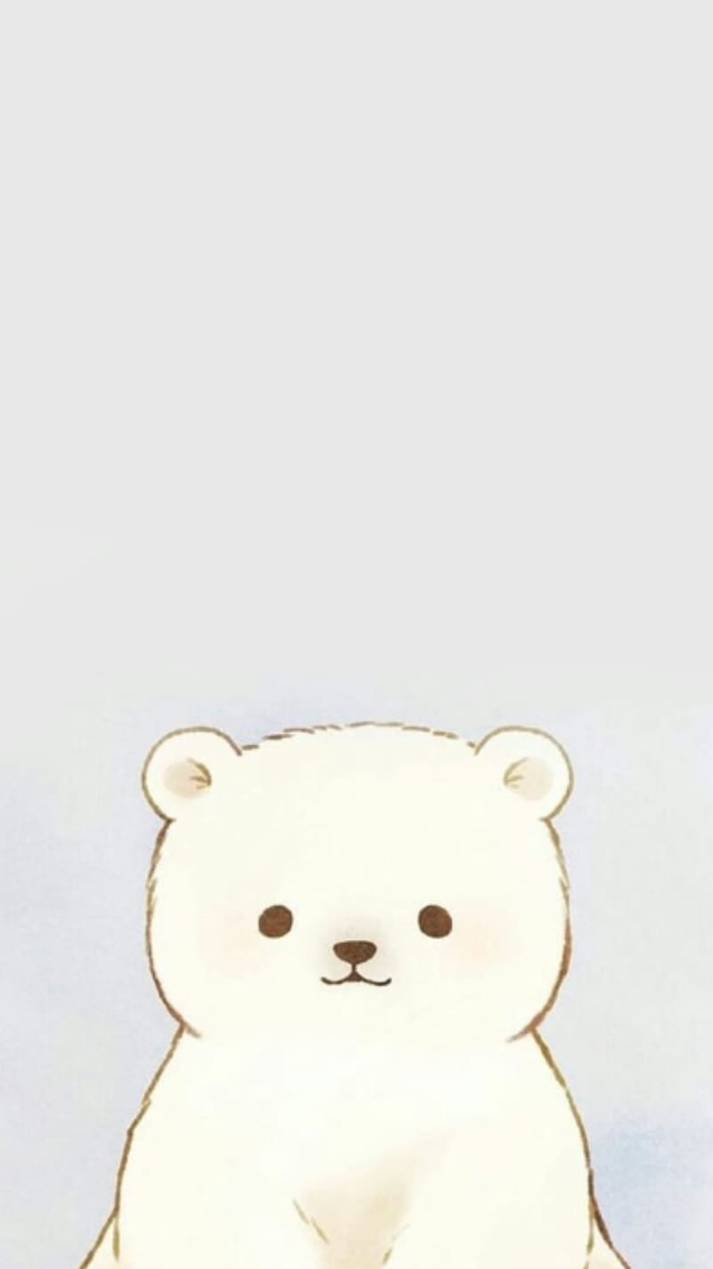 Polar bear, bear, bears, cute, HD phone wallpaper