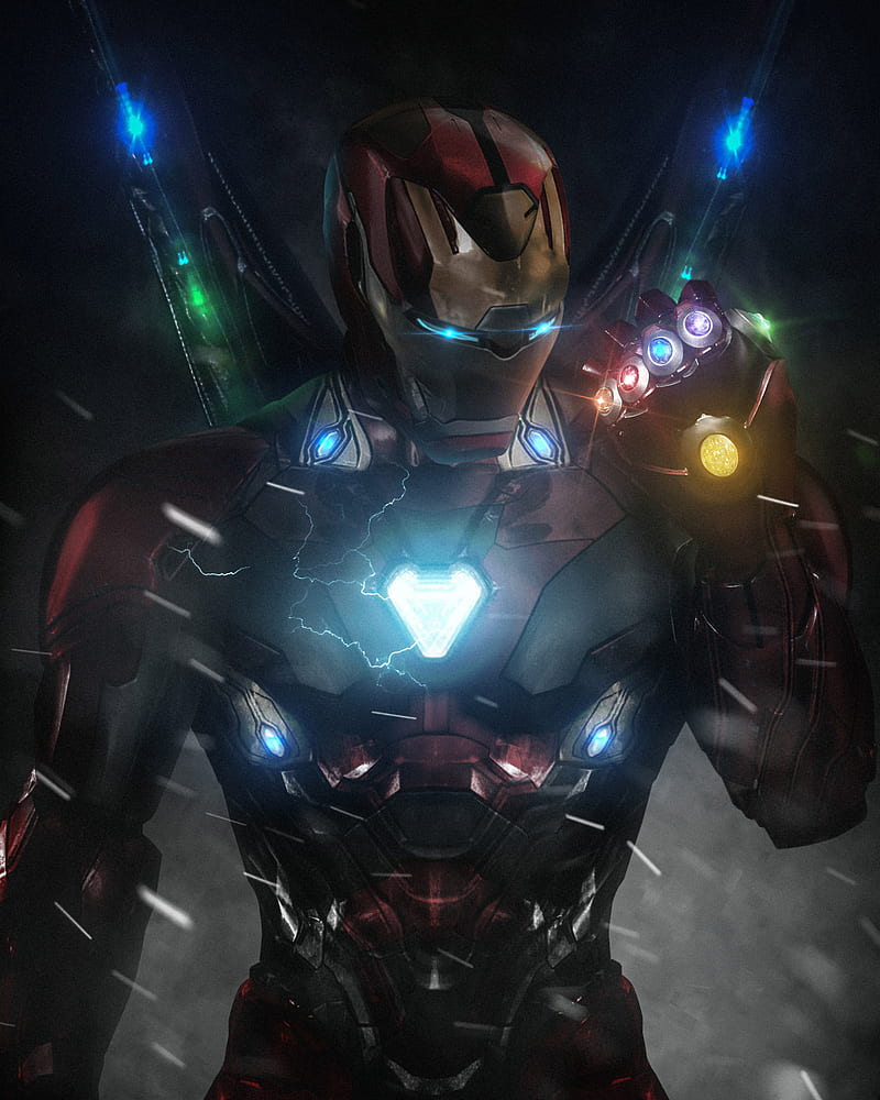 Iron man deals phone wallpaper