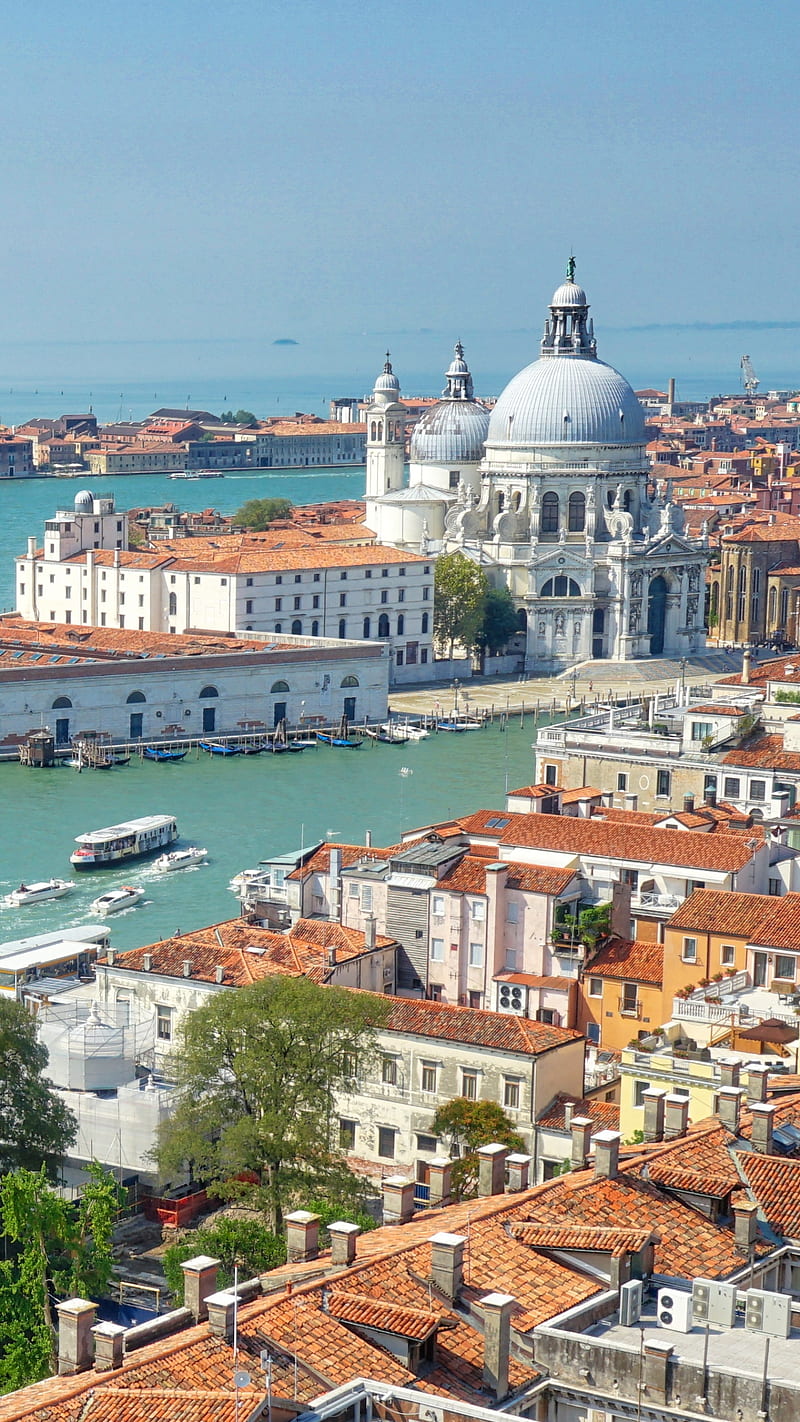 San Marco , san marco, italy, venice, city, boat, building, HD phone wallpaper