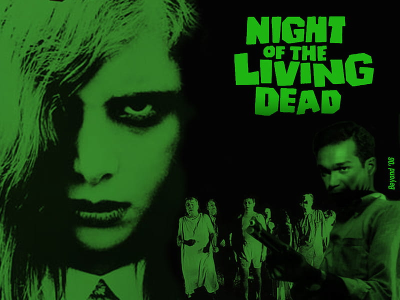 Night of the Living Dead, george a romero, horror, zombie, HD wallpaper