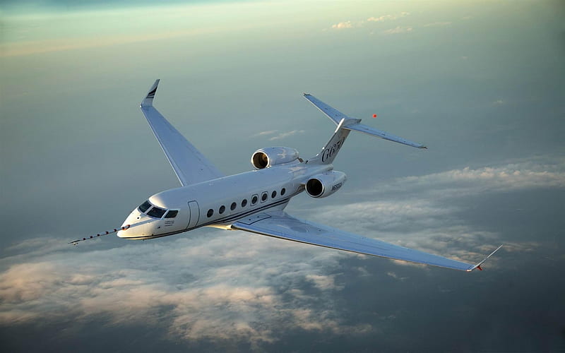 Gulfstream G550-Aviation aircraft, HD wallpaper