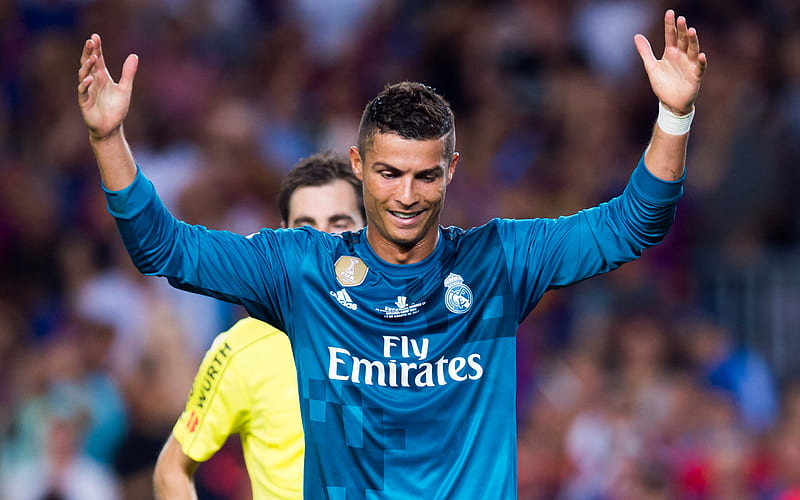 Cristiano Ronaldo, Real Madrid, football, Spain, La Liga, Portuguese footballer, HD wallpaper